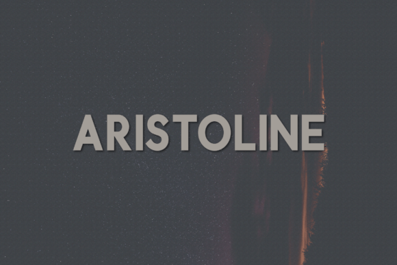Aristoline: A Modern Sans Serif Font for Branding Projects