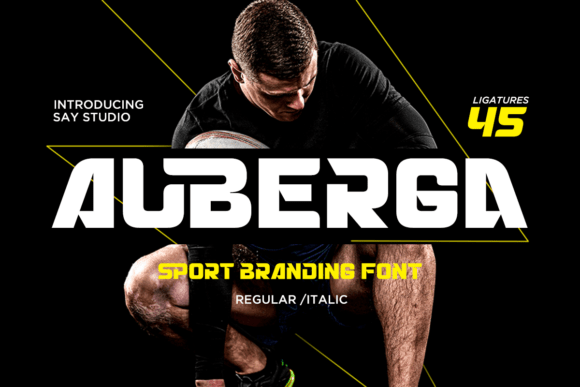 Auberga: The Bold Sans Serif Font for High-Impact Campaigns