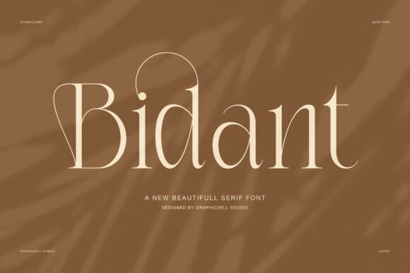 Bidant Typeface Review: A Premium Serif for Modern Web Design