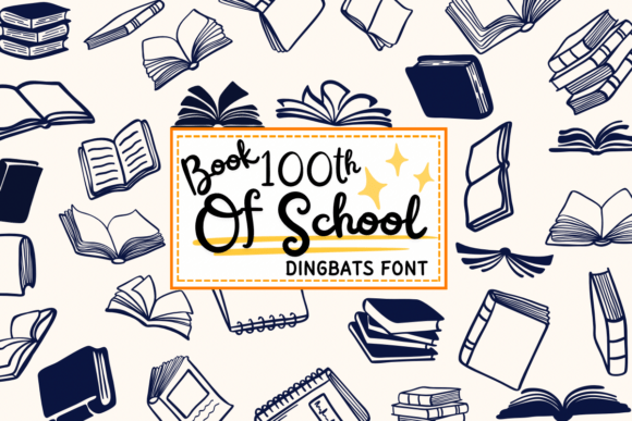 Book 100th of School: The Academic-Style Typeface for Modern Web Design
