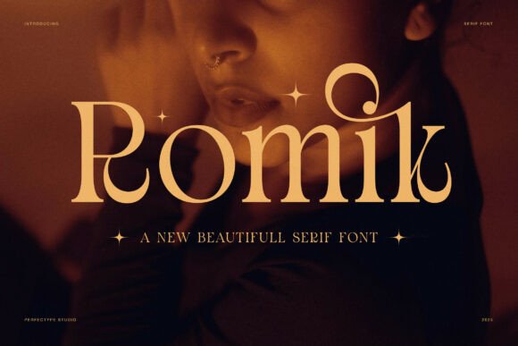 Bringing Calm Beauty to Your Shop with the Romik Typeface