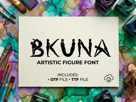 Bruna Typeface: A Graceful Display Font for Authentic Brand Identity