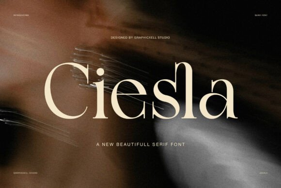 Ciesla: The Premium Serif Font for Modern Business Branding