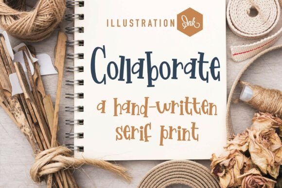 Collaborate: The Serif Font for Scroll-Stopping Brand Stories
