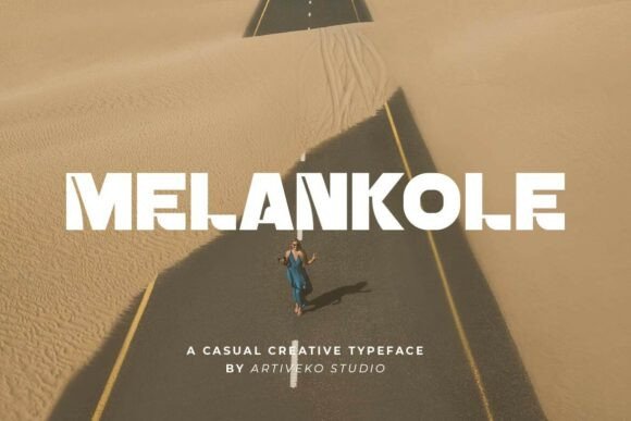 Melankole: The Bold Sans Serif Typeface for Scroll-Stopping Campaigns
