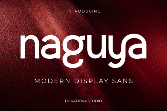 Naguya: The Modern Sans Serif Typeface for Authentic Brand Identity