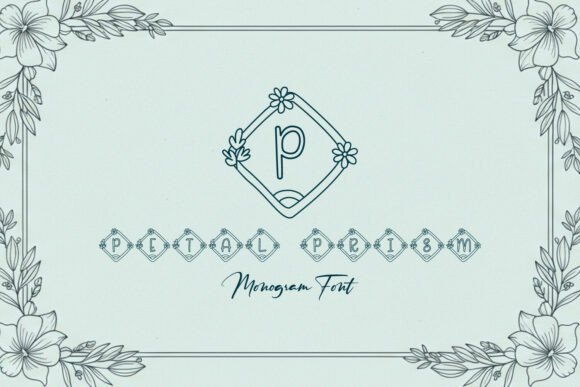 Petal Prism: The Decorative Typeface That Elevates Your Brand Identity