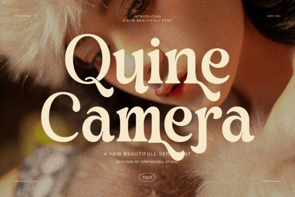 Quine Camera: The Serif Typeface for Polished Brand Identity