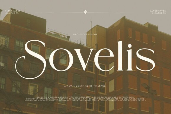 Redefining Editorial Elegance with the Sovelis Typeface
