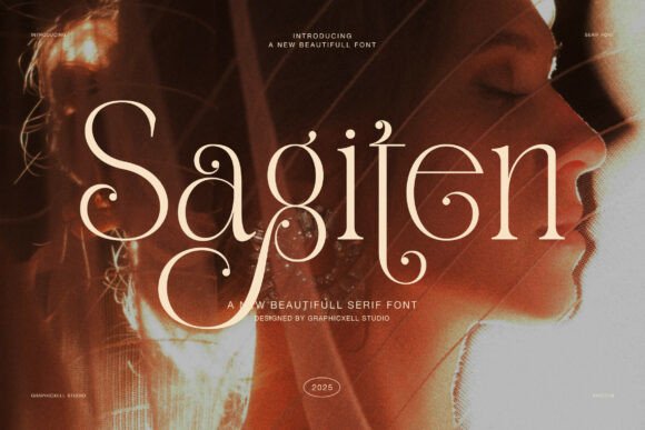 Sagiten: The Elegant Serif Font for Refined Brand Identity