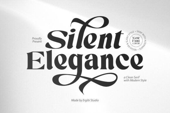 Silent Elegance: The Premium Serif Font for Polished Web Design