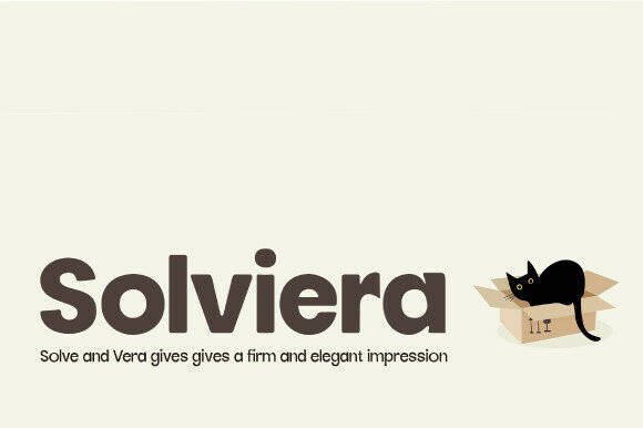 Solviera: The Warm Sans Serif Typeface for Modern Web Design