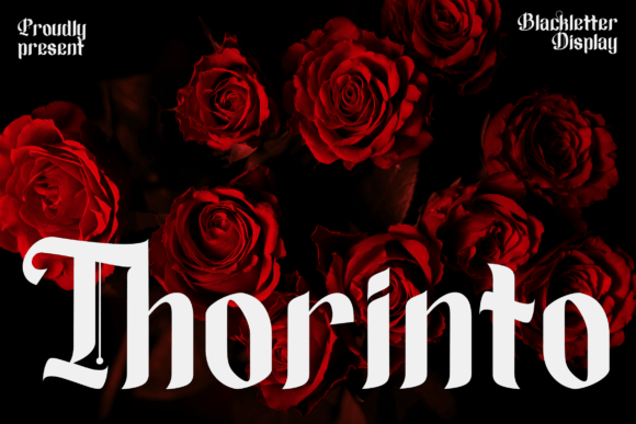 Thorinto: The Gothic Typeface That Elevates Handmade Shop Branding