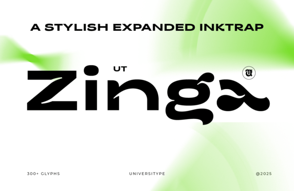 Ut Zinga: The Bold Sans Serif Typeface for Modern Brand Identity