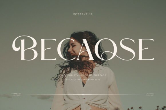 Why Becaose Is the Perfect Serif Typeface for Small Business Branding