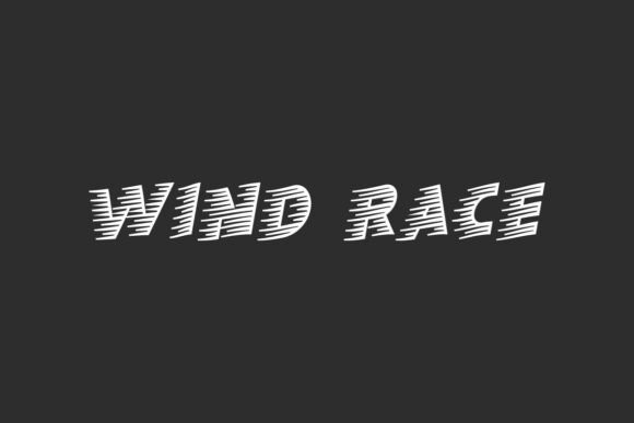 Wind Race Typeface: The Ultimate Creative Font for High-Energy Campaigns